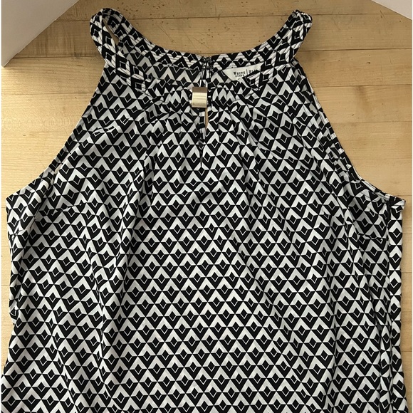 White House Black Market Tops - WHBM Sleeveless Halter Blouse Size M